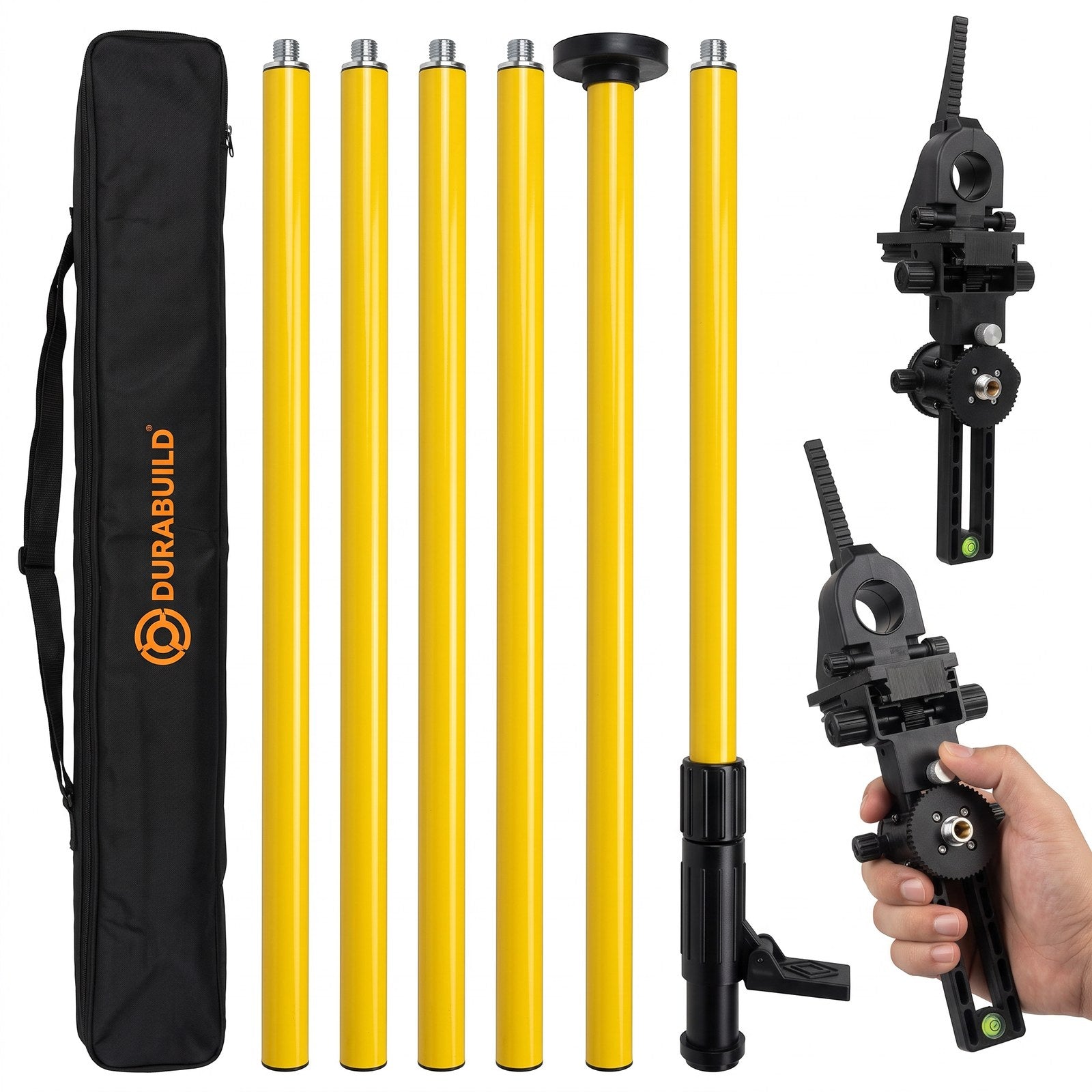 EXPANSION LASER POLE 420CM TELESCOPIC TRIPOD LEVEL BAR Manufacturer code TYCZKA DO LASERA 420CM ROZPOROWA
