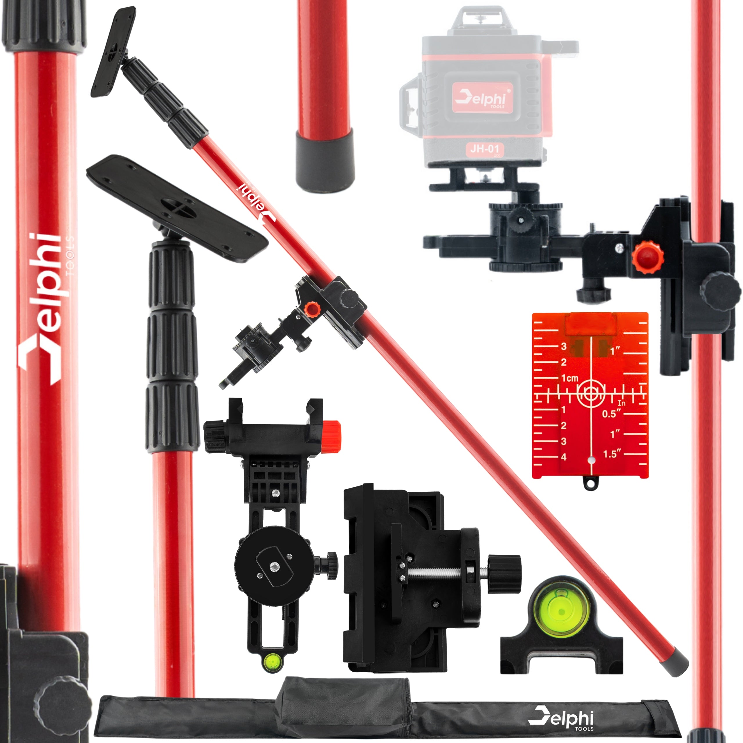 EXPANSION POLE FOR LASER 300cm TELESCOPIC LEVEL BAR TRIPOD 3m