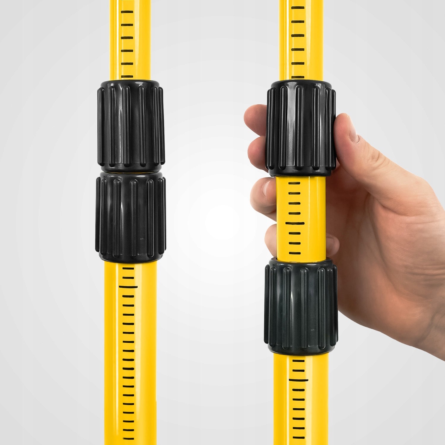 EXPANSION POLE FOR LASER 3M LEVEL BAR TRIPOD WITH GRADUATION + ADAPTER Packaging status original