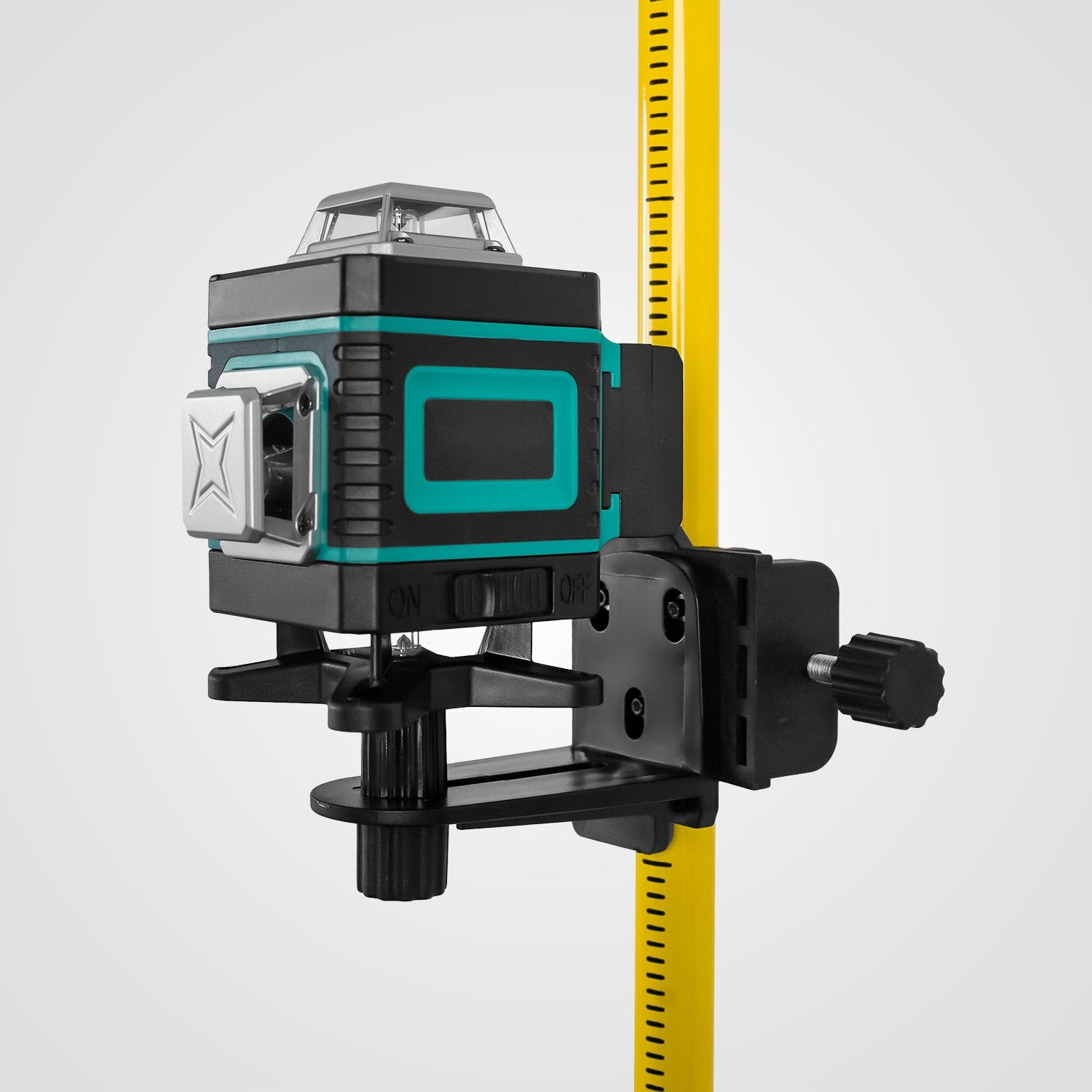 EXPANSION POLE FOR LASER 3M LEVEL BAR TRIPOD WITH GRADUATION + ADAPTER Product height 285 cm
