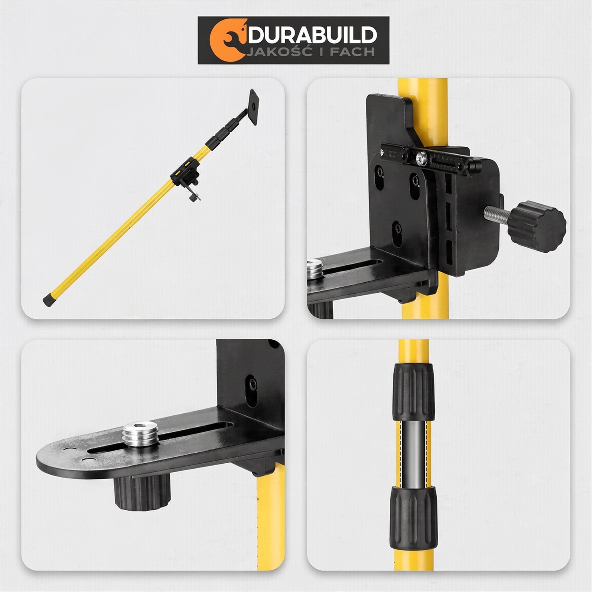 EXPANSION POLE FOR LASER LEVEL TELESCOPIC POLE TRIPOD 3M Packaging status original