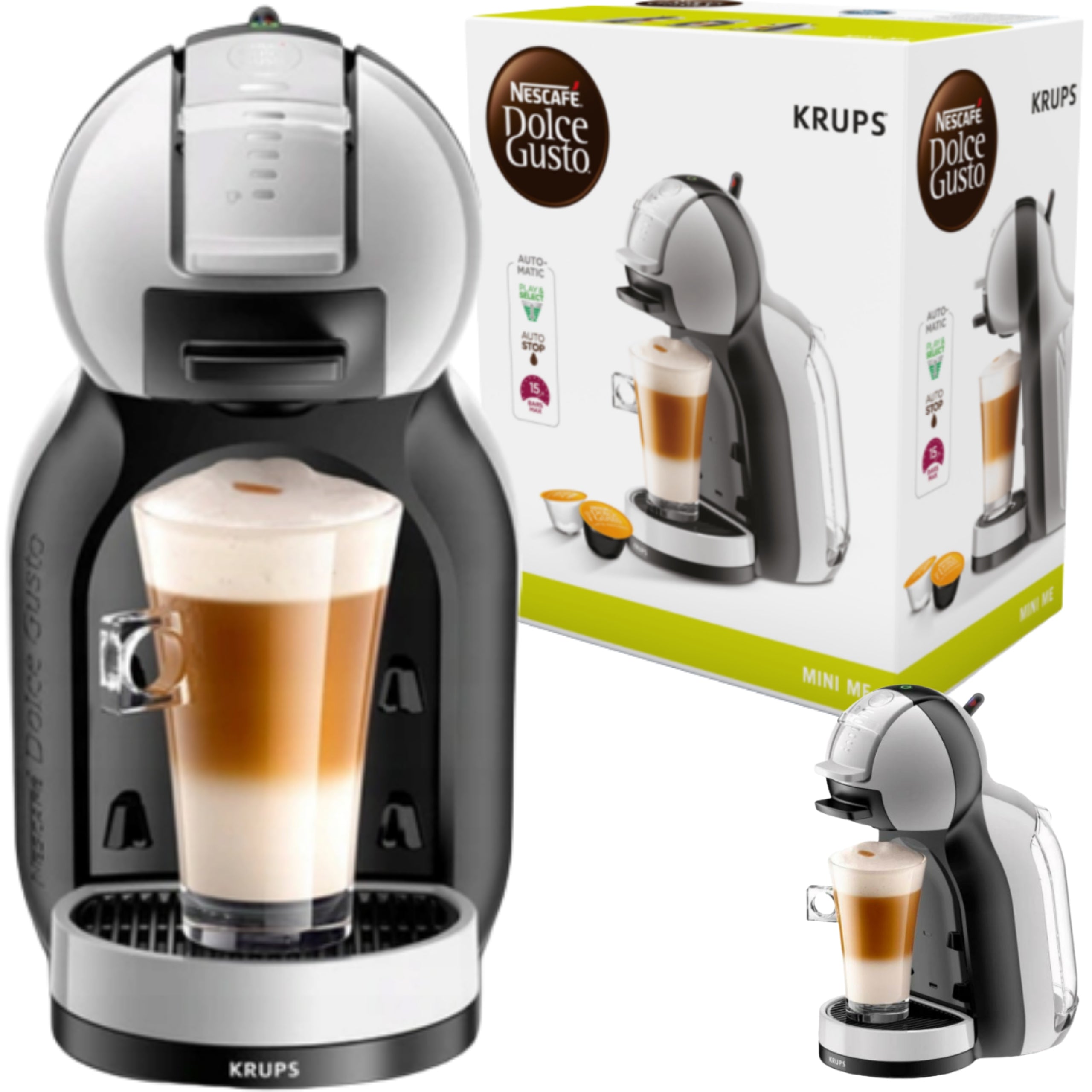 EXPRESS Dolce Gusto FOR COFFEE ESPRESSO CAPPUCCINO mode ECO FRESH COFFEE 15 BAR