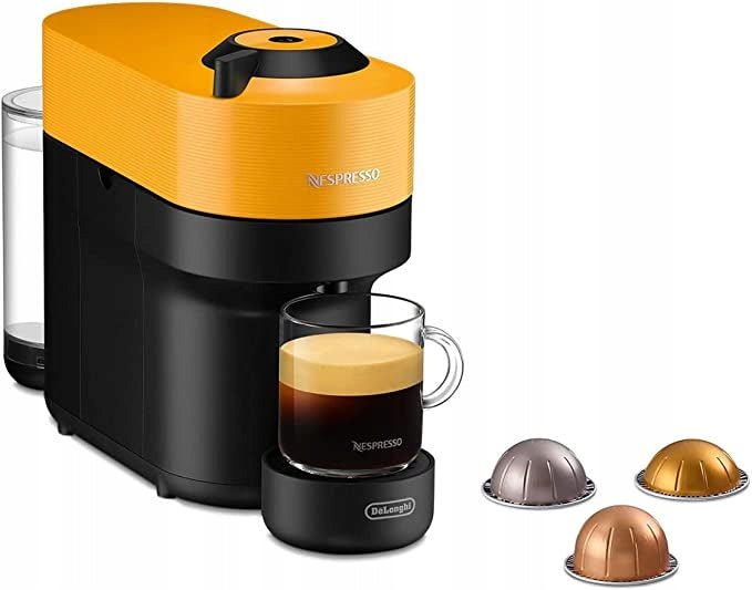 EXPRESS NESPRESSO VERTUO POP DELONGHI ENV90.Y YELLOW NEW Packaging status original
