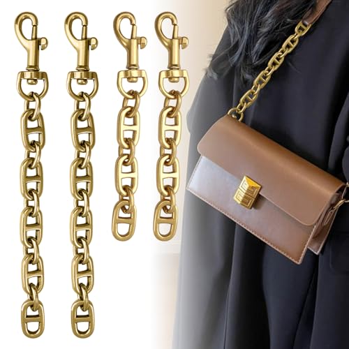 EXTENSION CHAIN FOR HANDBAG METAL GOLD SET OF 4 PIECES metal Brand no brand