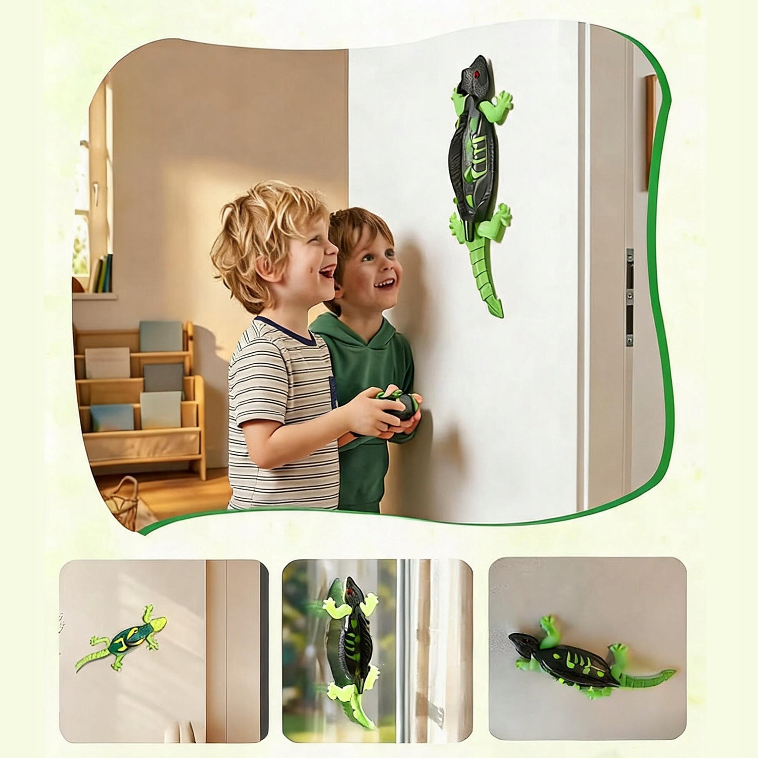 EXTREME GECKO ROBOT- REMOTE CONTROLLED INTERACTIVE 360° WITH LED EYES Brand no brand