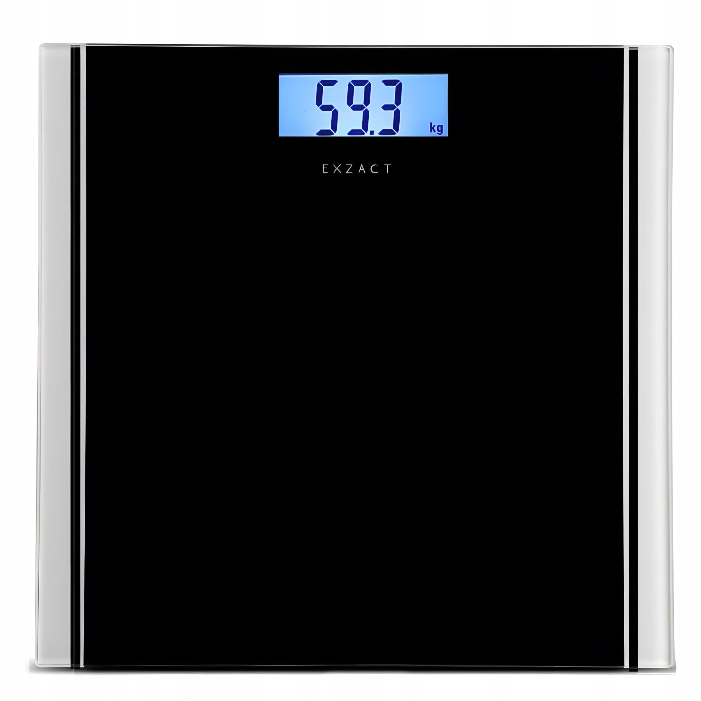 EXZACT Digital Bathroom Electronic Scale 180kg LCD Black