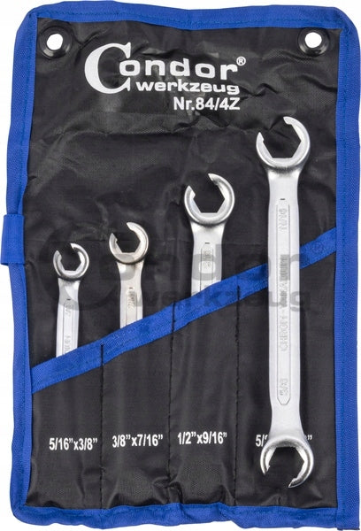 EYE WRENCHES OPEN INCH SET 5/16-11/16''