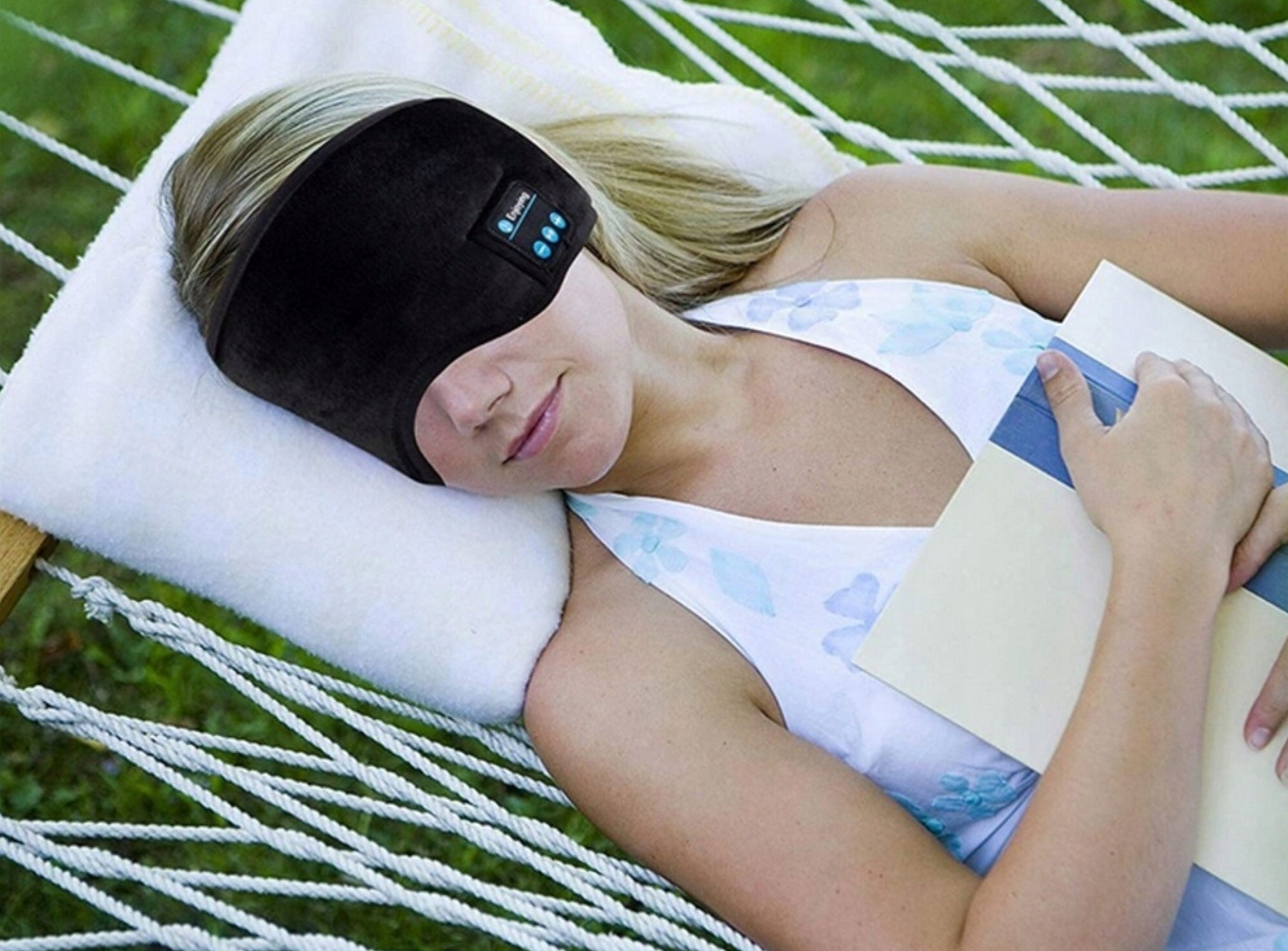 EYEBAND FOR SLEEPING BLUETOOTH HEADPHONES MASK VERY COMFORTABLE SOFT V2 Manufacturer code fwefgfd565