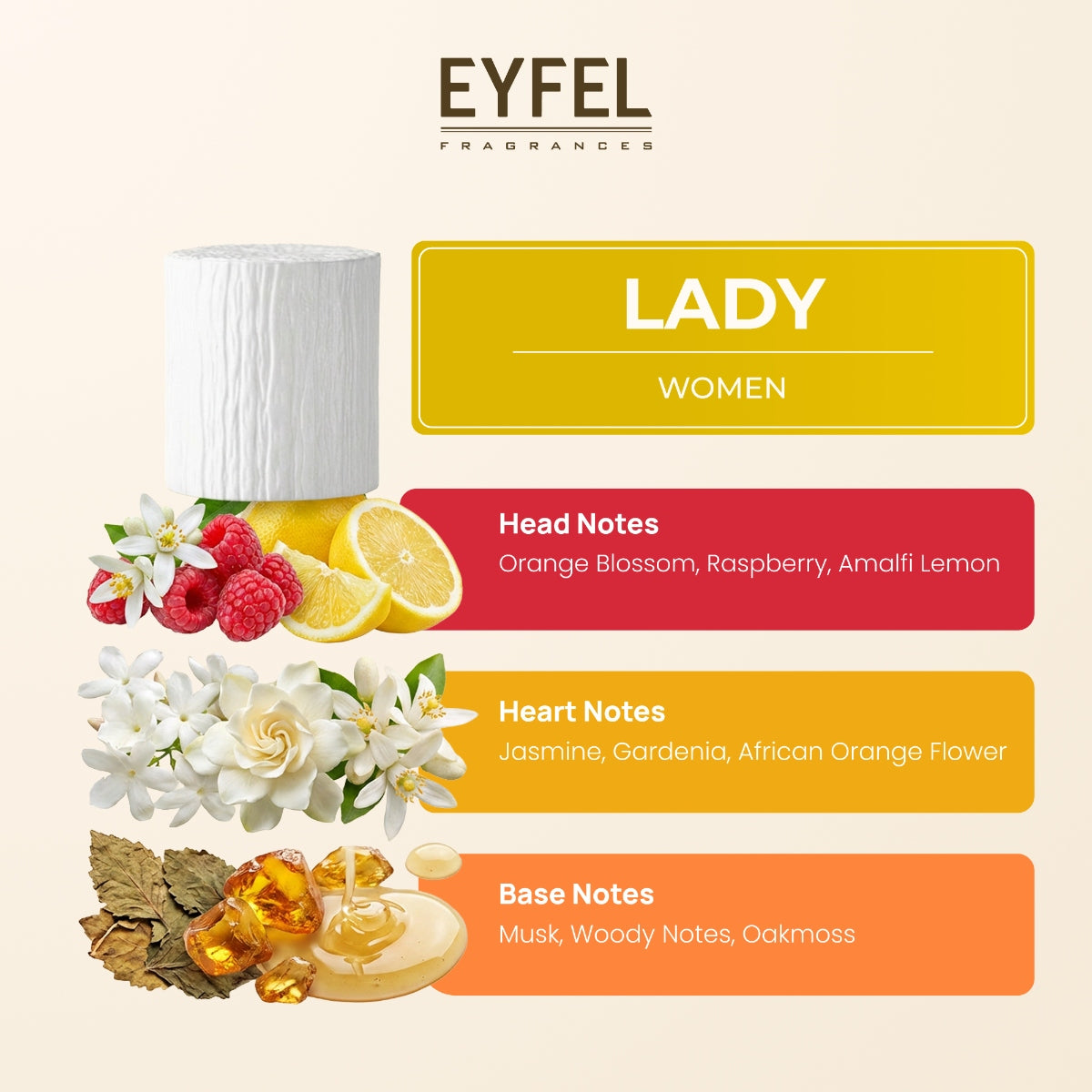 EYFEL Women Perfume - Lady Brand Eyfel