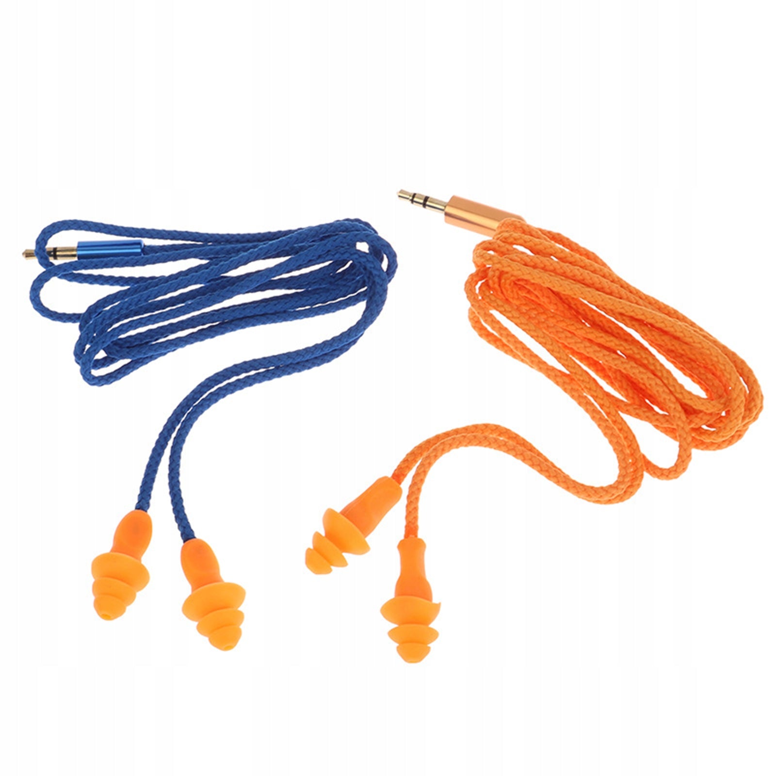 Ear Plug Headphones Corded Ear Plug Wired with Clear Sound blue 70cm Manufacturer code 12068055040