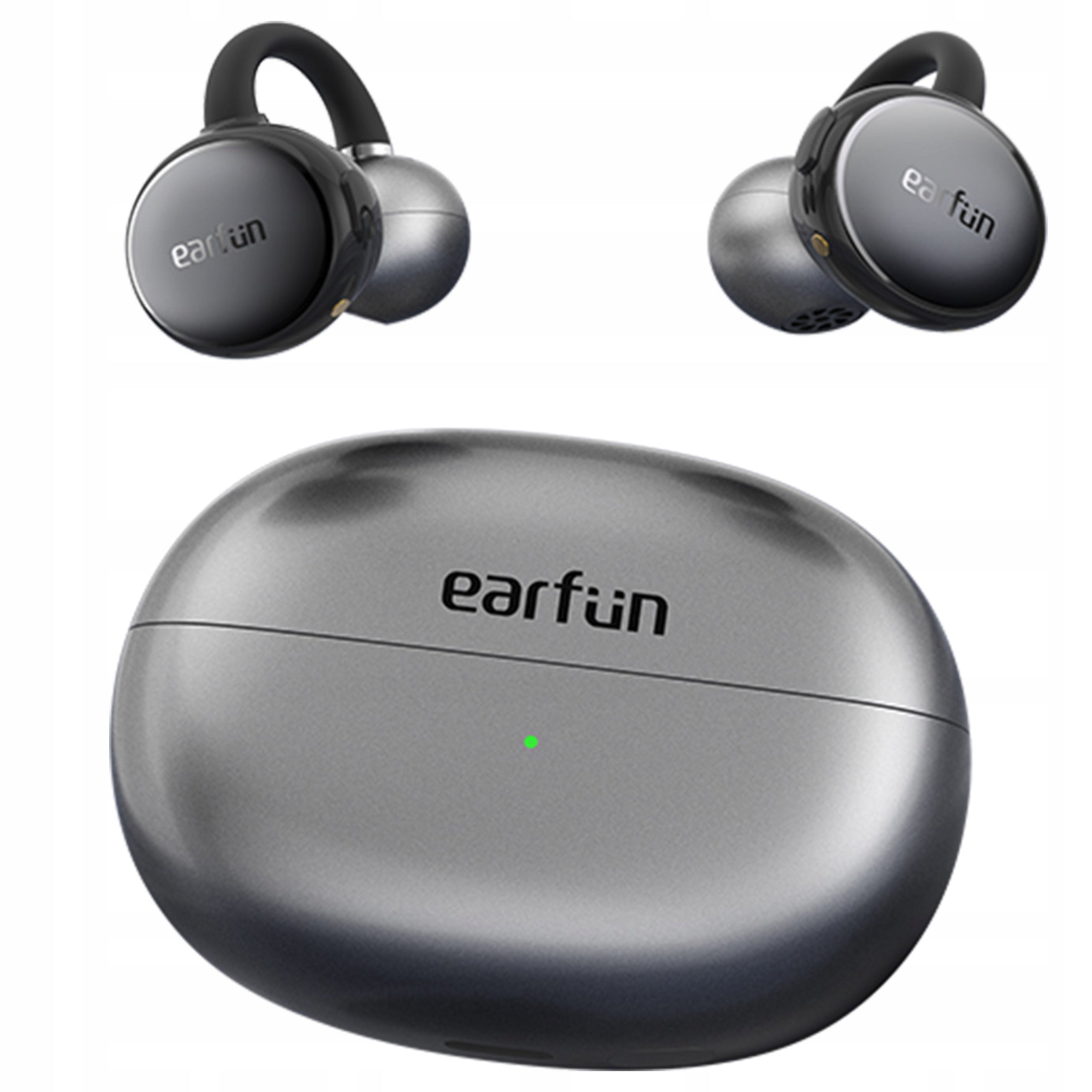 EarFun Clip Earbuds Wireless Clip-On LDAC Bluetooth Black
