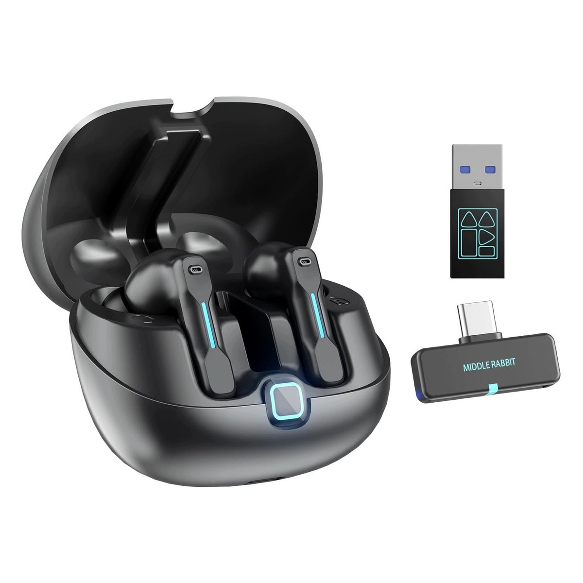 Earbuds - 20ms Low Latency - For Work and Gaming