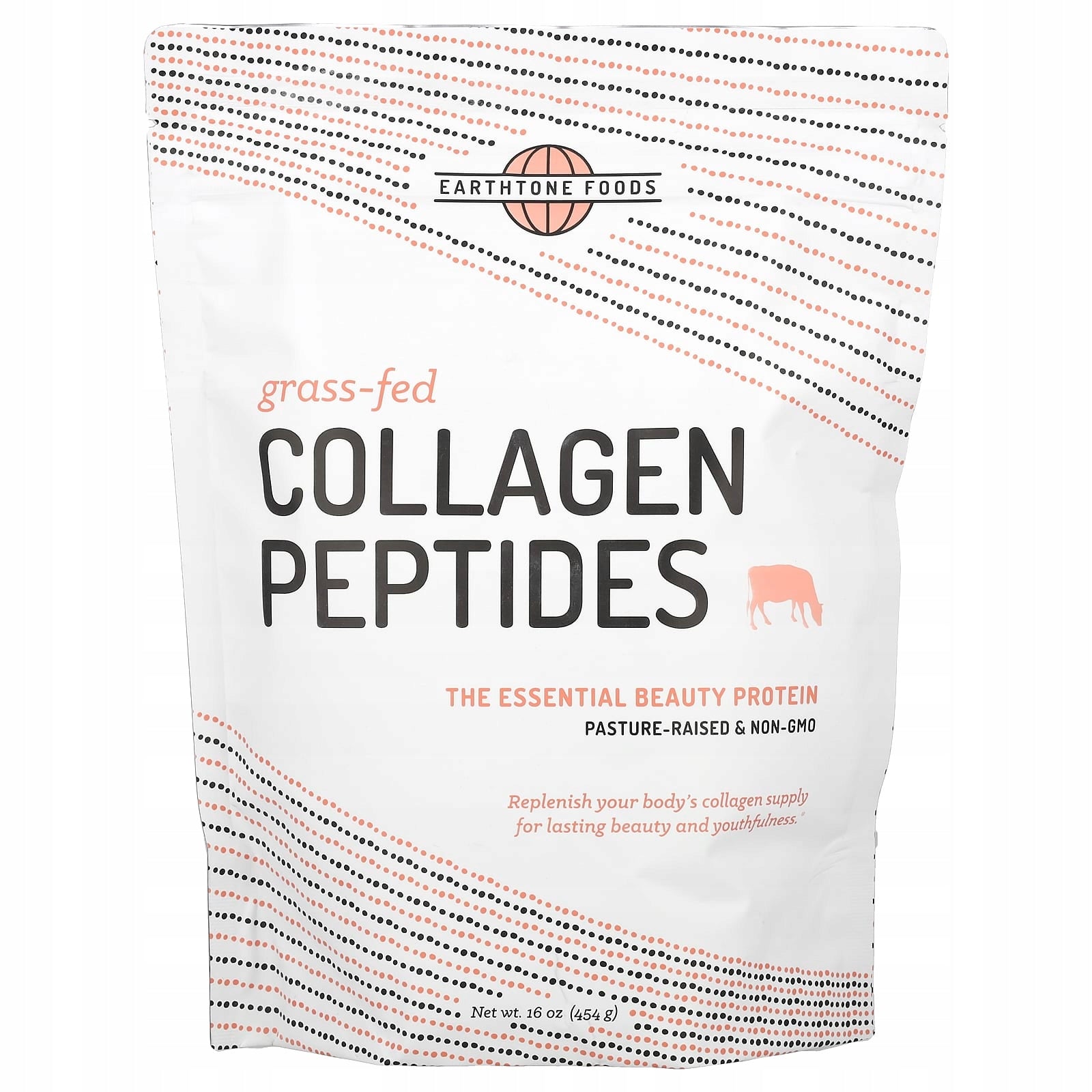 Earthtone Foods, Collagen Peptides from Grass-Fed Animals, Tasteless