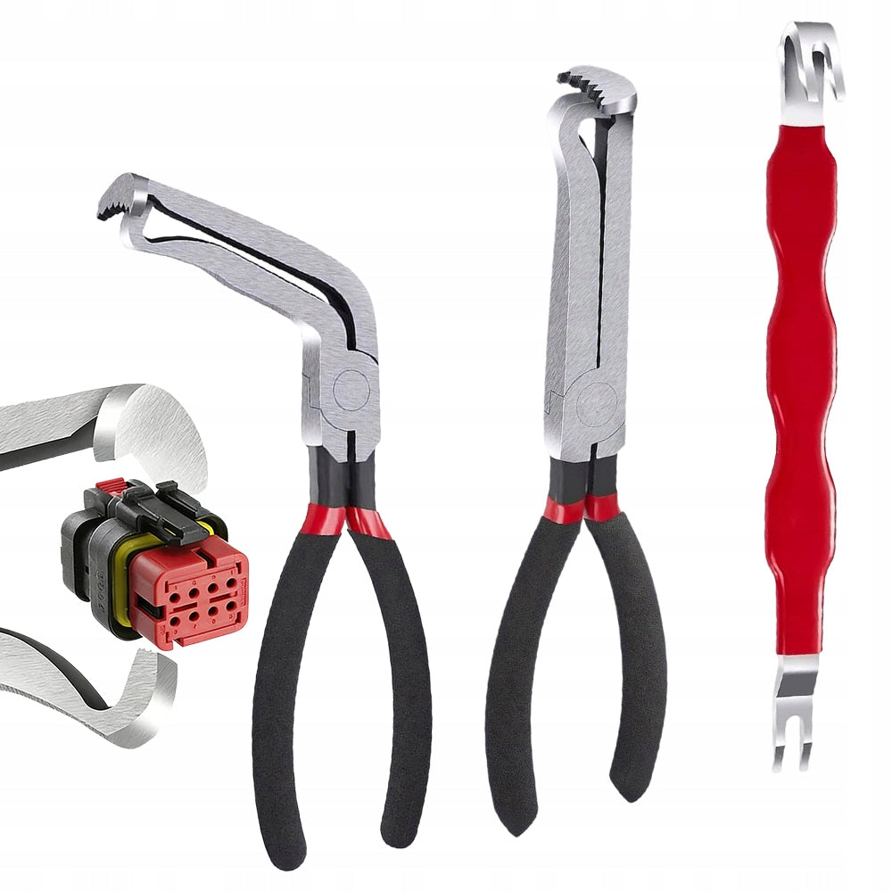 Easy Disconnection Car Connectors Cube and Wire Pliers 3 Pcs. Product weight with unit packaging 0.53 kg