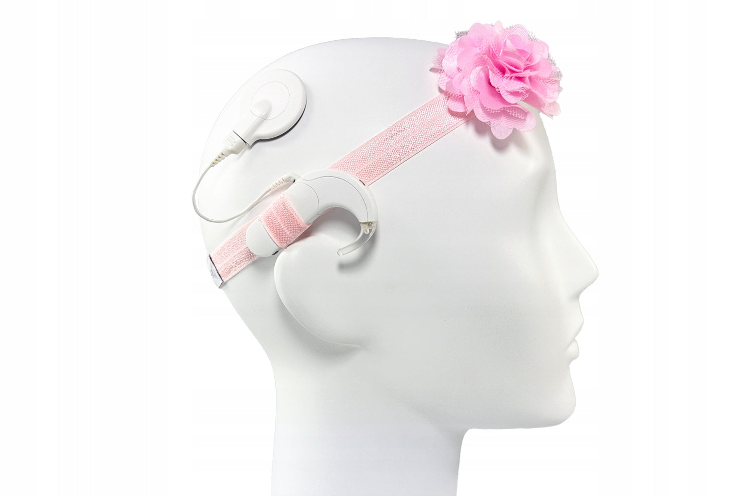 EasyFlex GIRL for hearing aids and/or speech processors - light pink - S Medical device no