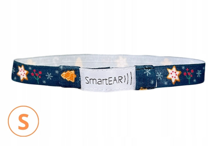 EasyFlex Headband for Hearing Aids and/or Speech Processors - Christmas - S