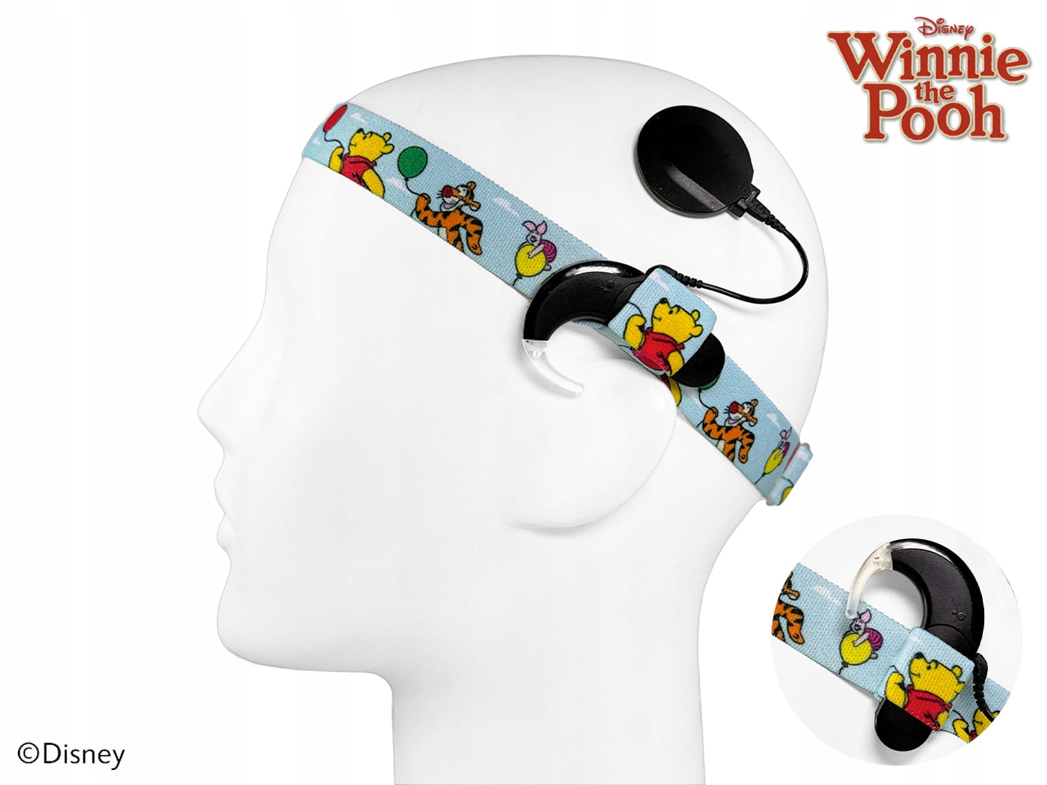 EasyFlex PRO light band for speech/implant processors - Disney K. Pooh