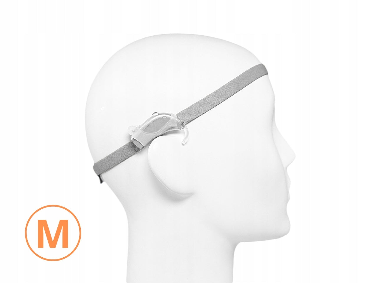 EasyFlex ULTRA Headband for Hearing Aids/Implants - Grey - M