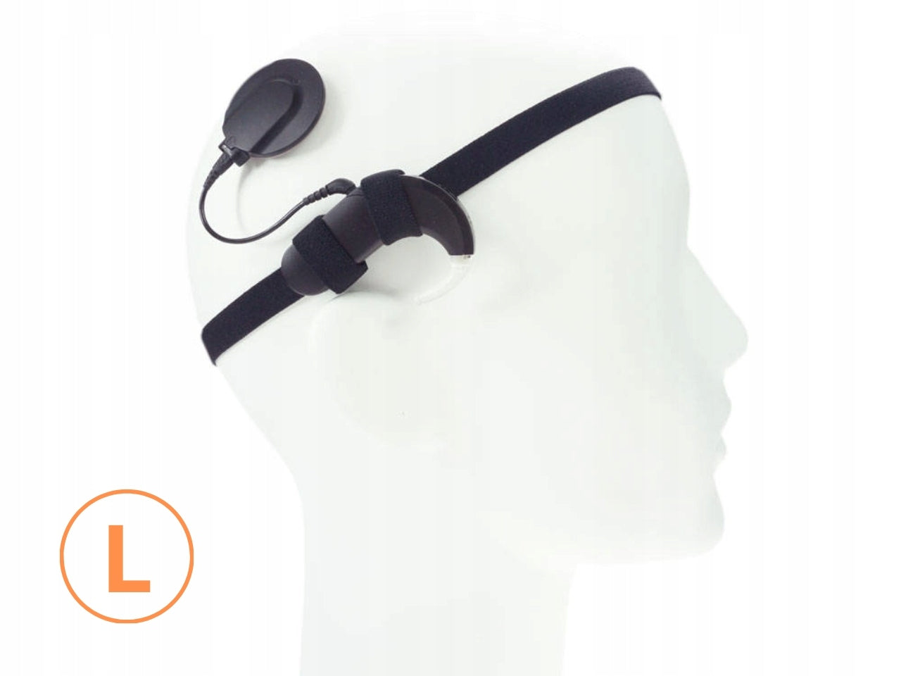 EasyFlex ULTRA Hearing Aid/Implant Band - Black Pattern - L