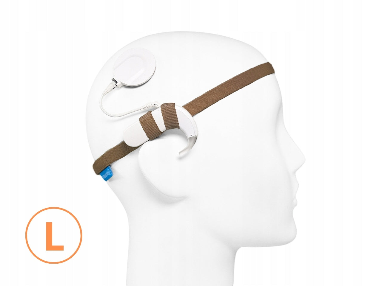 EasyFlex ULTRA Hearing Aid/Implant Band - Brown - L