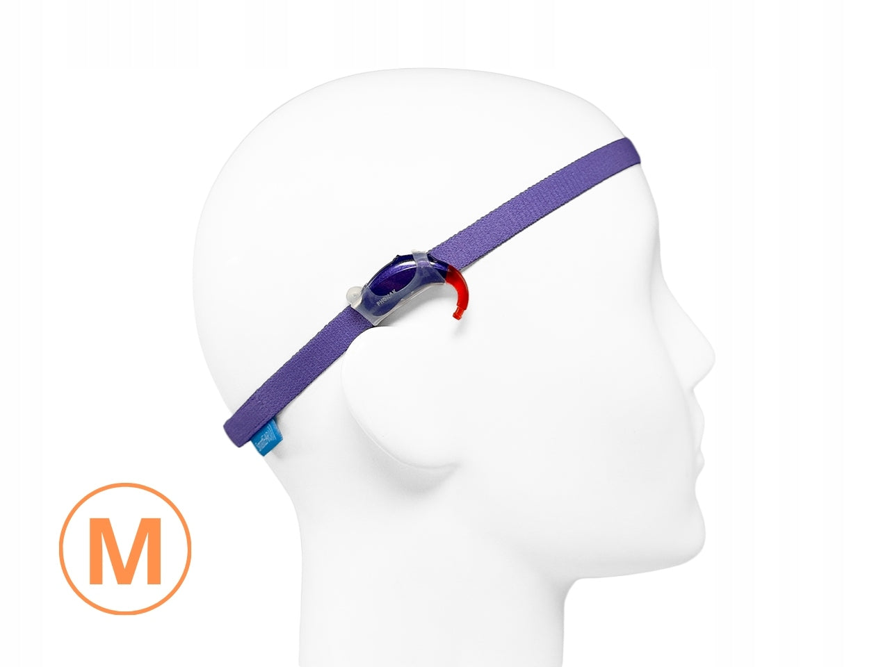 EasyFlex ULTRA band for hearing aids/implants - purple - M