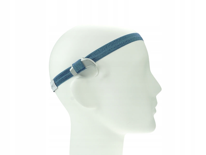 EasyFlex band for hearing aids and/or speech processors - pale blue-M Manufacturer code BEFMblue