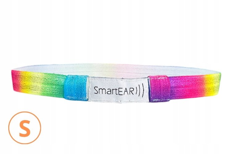 EasyFlex band for hearing aids and/or speech processors - rainbow - S