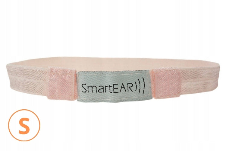 EasyFlex headband for hearing aids and/or speech processors - light pink- S
