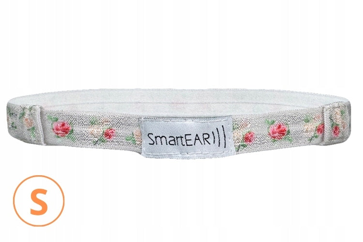 EasyFlex headband for hearing aids and/or speech processors - roses - S
