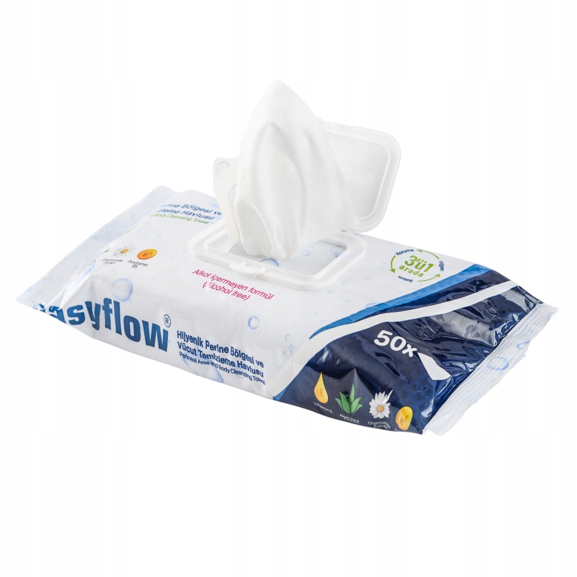 Easyflow Wet wipes for children 50pcs Packaging status original