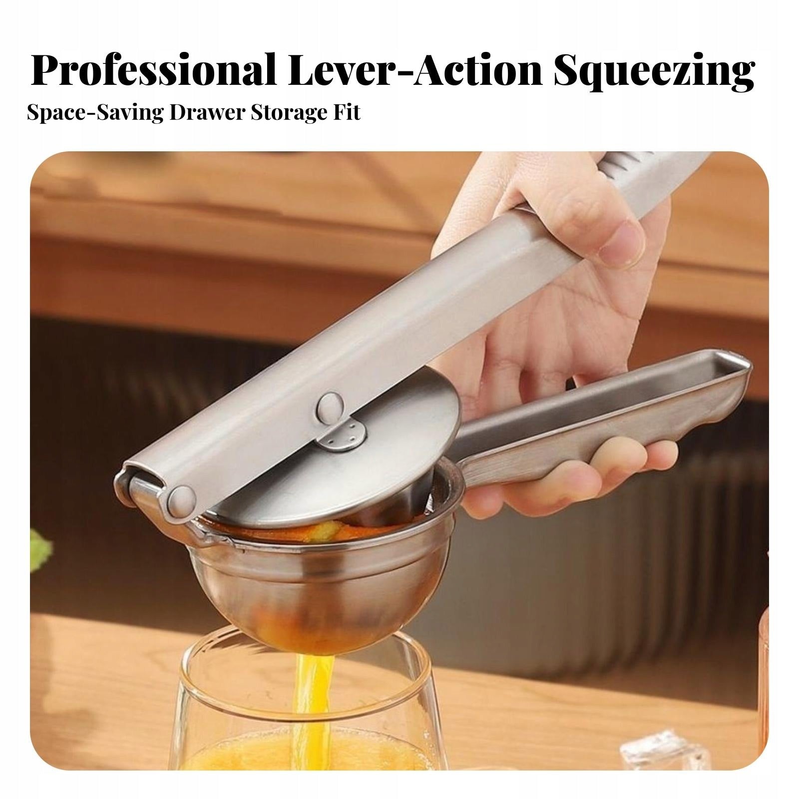 Easyspout Pouring Juicer with Spout | Manual lemon Juicer Packaging status original