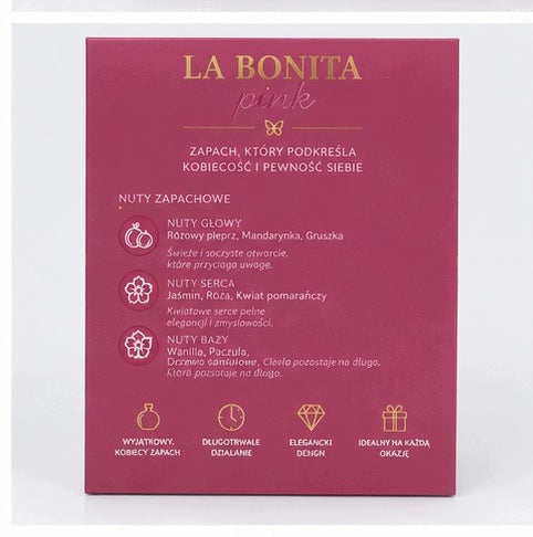 Eau de Parfum Lovali La Bonita Pink 90 ml Packaging status original