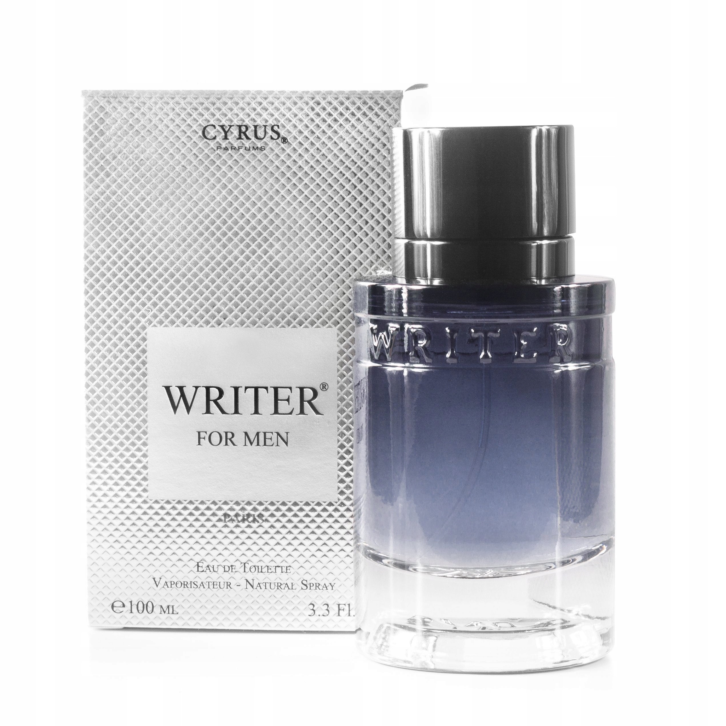 Eau de Parfum WRITER FOR MEN 100 ml citrus