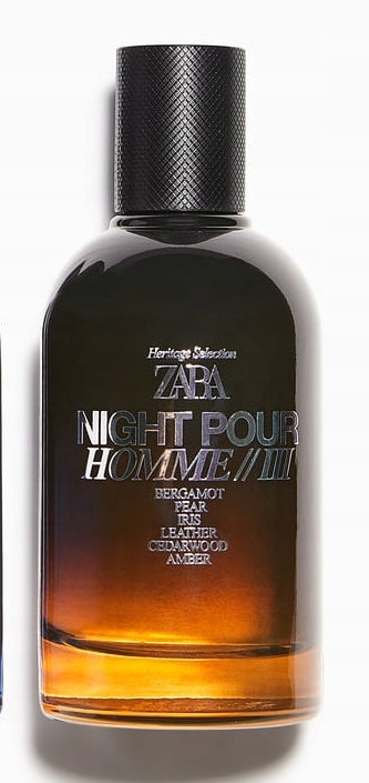 Eau de Parfum ZARA NIGHT POUR HOMME III 100 ml Packaging volume 100 ml