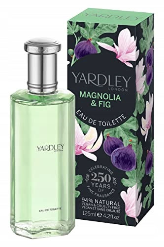 Eau de Toilette for women EDT Yardley London Magnolia & Fig perfume 125 ml Manufacturer code 5056179304529
