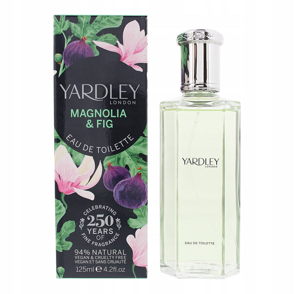 Eau de Toilette for women EDT Yardley London Magnolia & Fig perfume 125 ml