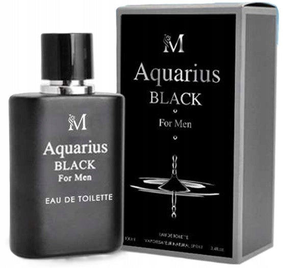 Eau de toilette AQUARIUS BLACK 100ml EDT MONTAGE