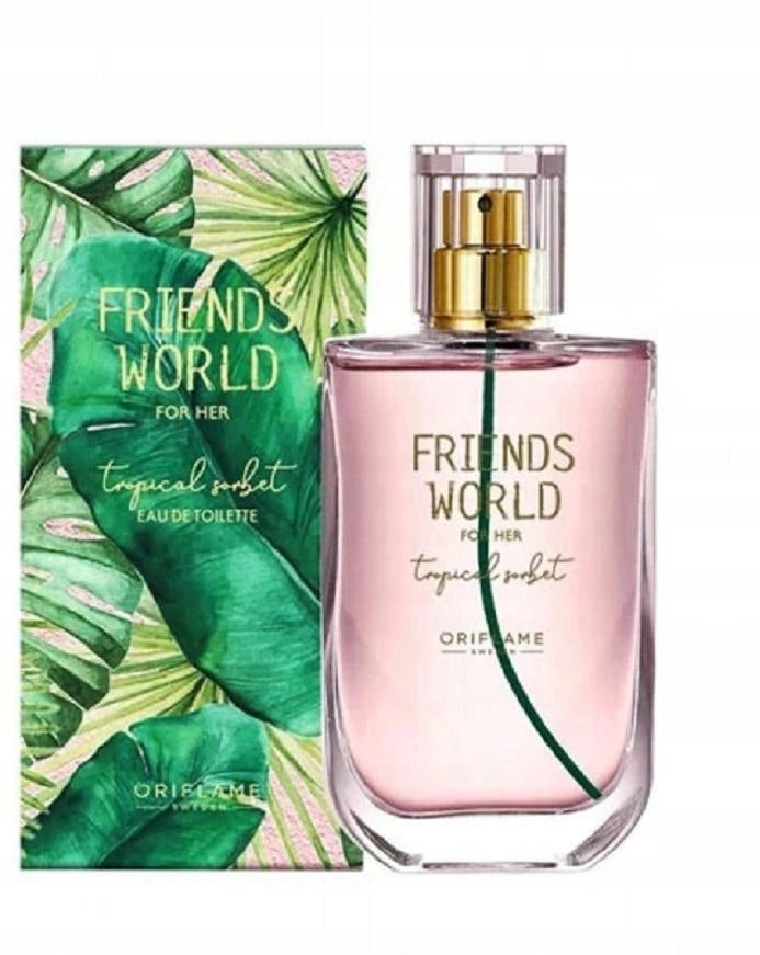 Eau de toilette Friends World for Her Tropical Oriflame Brand Oriflame