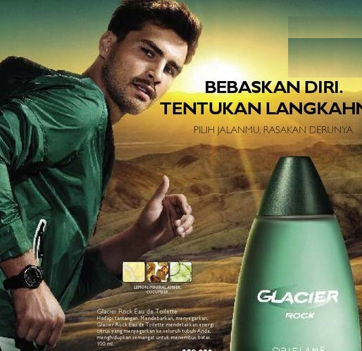Eau de toilette Glacier Rock Oriflame Brand Oriflame
