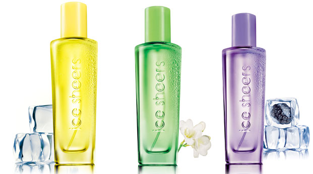 Eau de toilette Ice Sheers Luscious Avon Packaging volume 50 ml