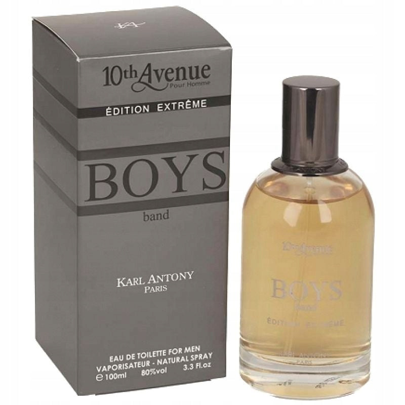 Eau de toilette Karl Antony Boys Band Limited Extreme 100 ml. Manufacturer code 3282240000041