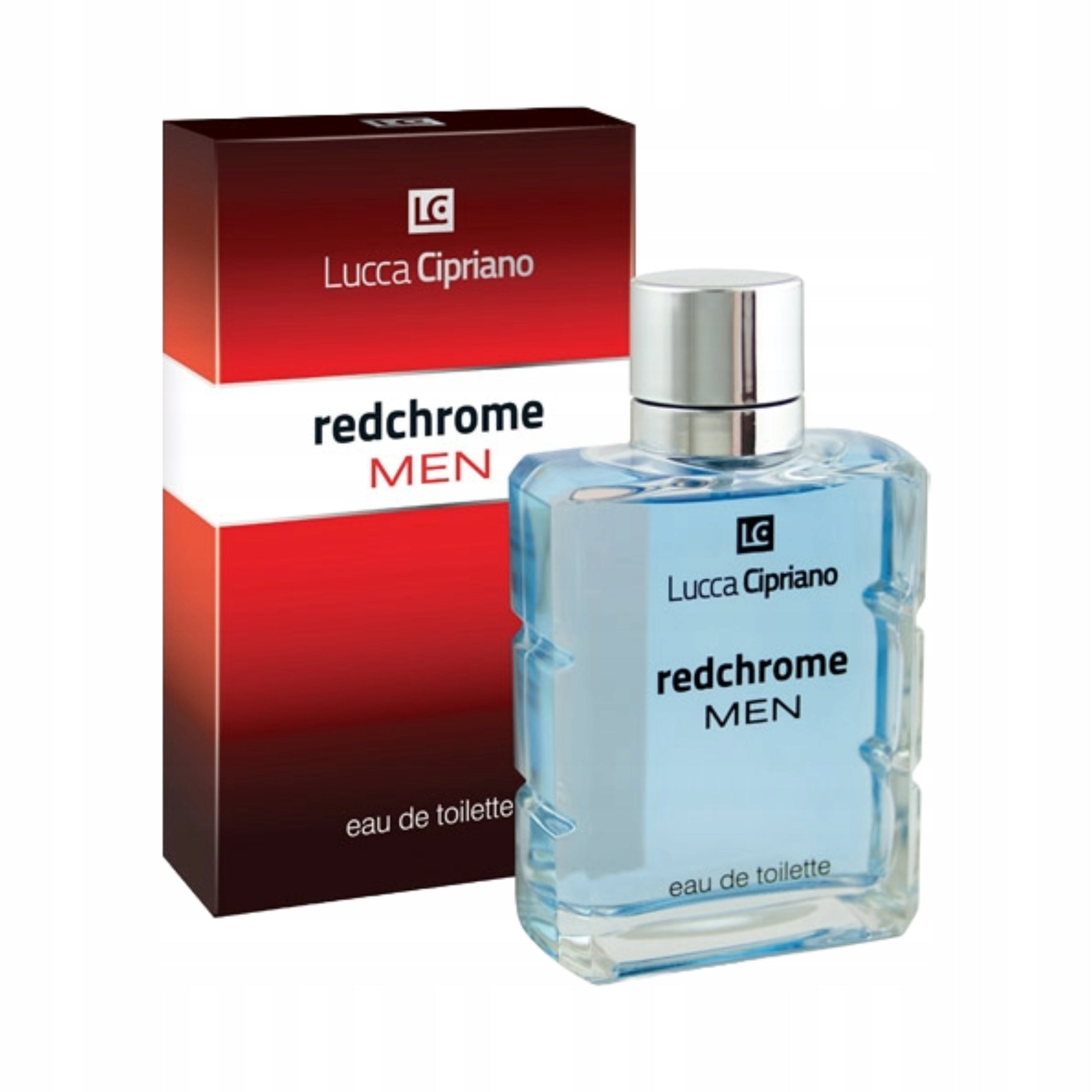 Eau de toilette Lucca Cipriano Redchrome Men 100 ml Packaging status original