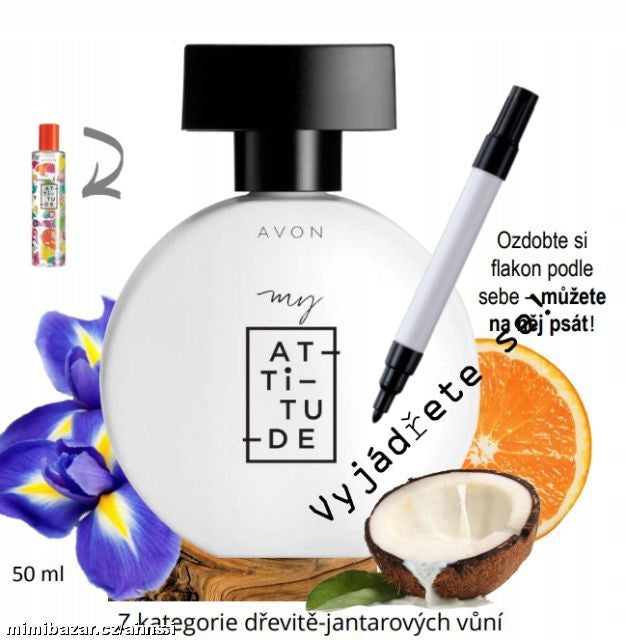 Eau de toilette My Attitude Avon Packaging status original
