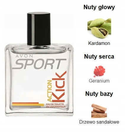 Eau de toilette Sport Action Kick Avon EAN (GTIN) 5059018096166