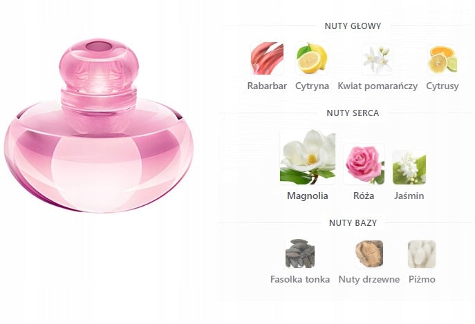 Eau de toilette Volare Magnolia Oriflame Packaging status original