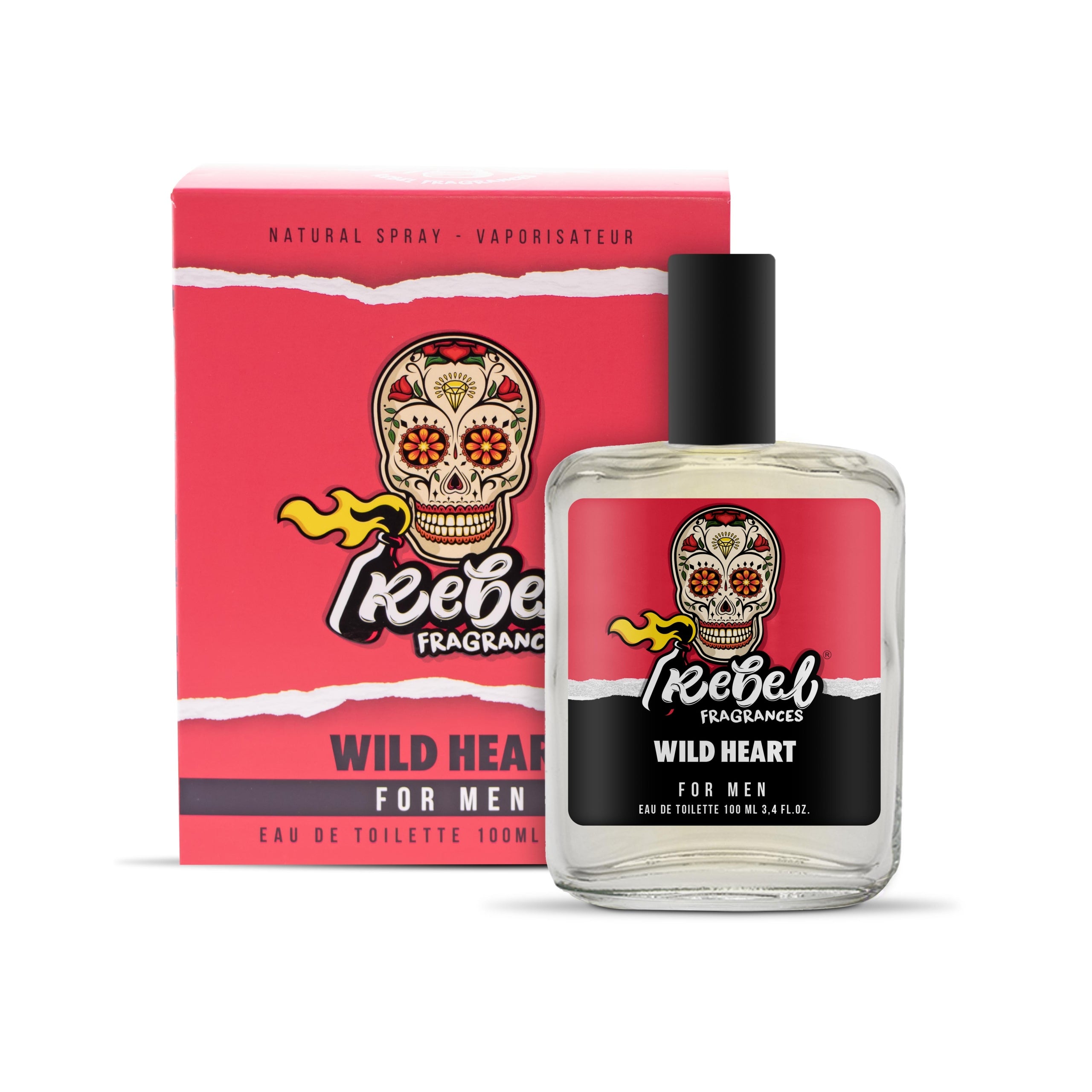 Eau de toilette male REBEL MEN WILD HEART 100ml EAN (GTIN) 8424730023900