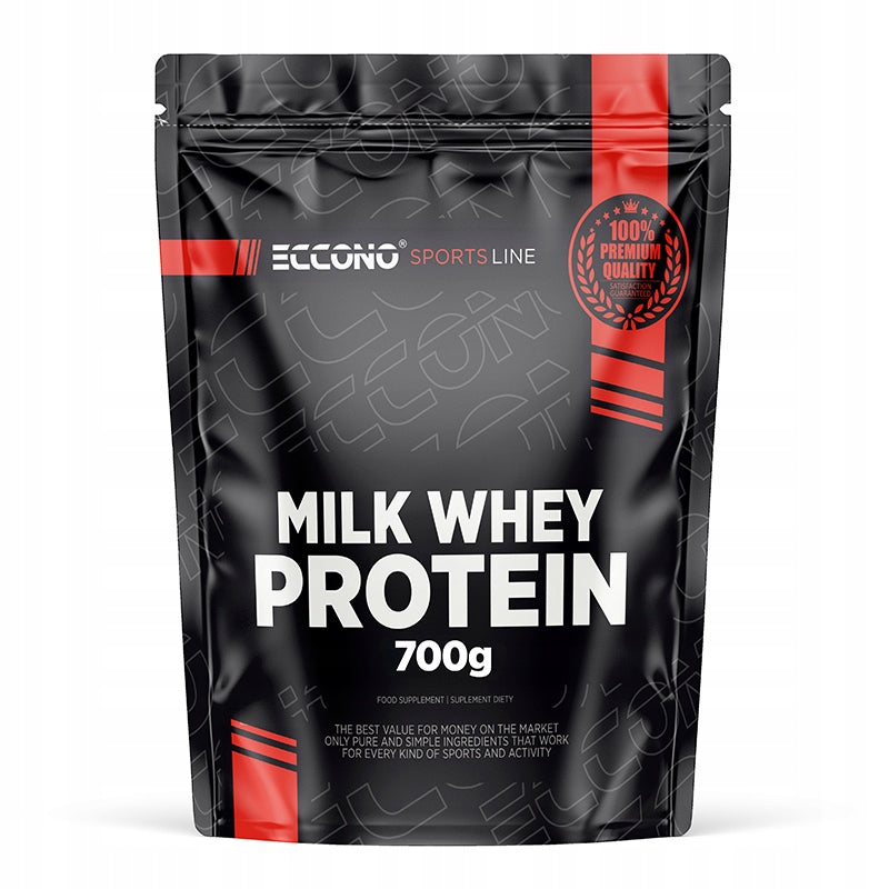 Eccono MILK WHEY PROTEIN 700g NIGHT PROTEIN CASEIN WPC GLYCINE Vanilla Expiration date at least 3 months from the date of purchase