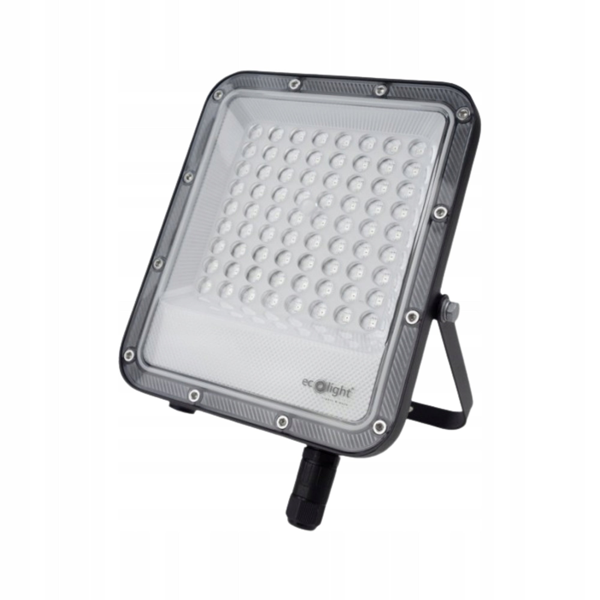 Eco Light LED Floodlight PREMIUM Grey with Color Palette 50W RGB IP65