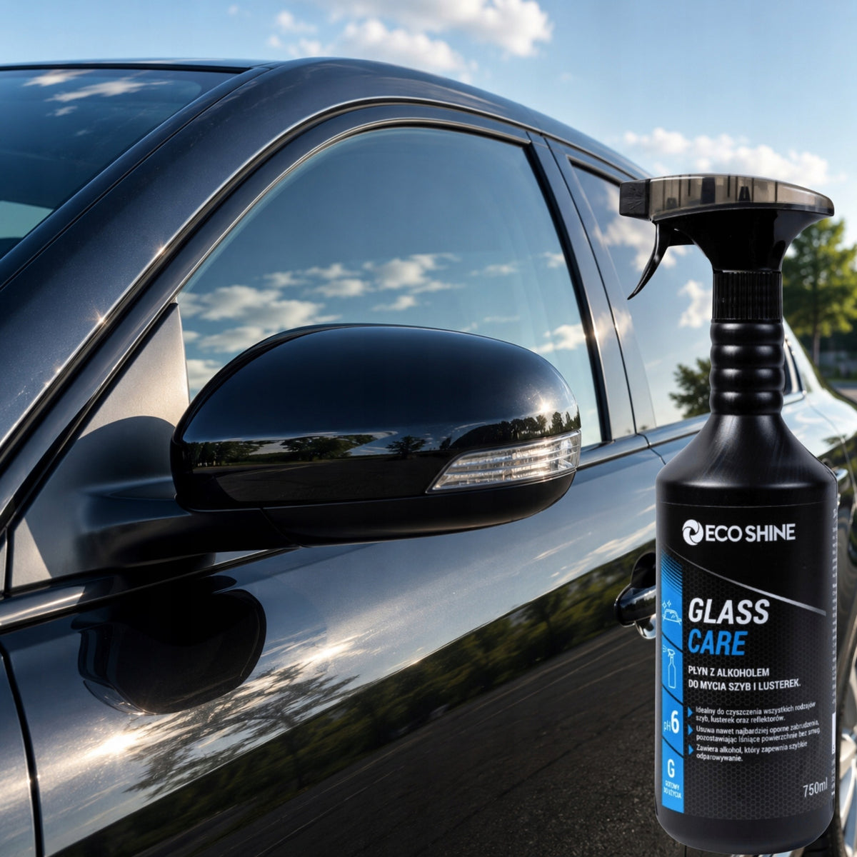 Eco Shine GLASS CARE 750 ml – liquid for car windows without streaks Manufacturer's catalog number 7781