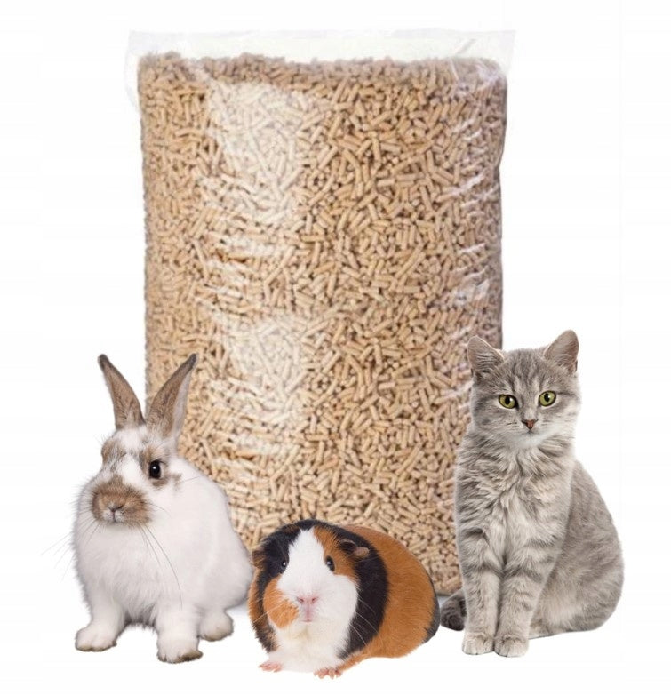EcoPellet Eco-Friendly Litter Wooden Pellet 7L for Cat, Pig, Rabbit Trade name EcoPellet
